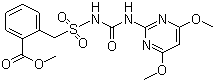 Bensulfuron methyl  molecular structure (CAS 83055-99-6)