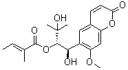Angelol B molecular structure (CAS 83156-04-1)