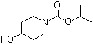 Isopropyl 4-hydroxypiperidine-1-carboxylate molecular structure (CAS 832715-51-2)