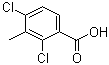 structure of CAS# 83277-23-0, 2,4-Dichloro-3-methylbenzoic acid;2,4-Dichloro-m-toluic acid