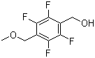 四氟对甲氧基甲基苯甲醇分子结构 (CAS 83282-91-1)