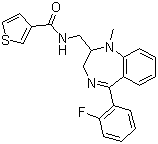 Tifluadom molecular structure (CAS 83386-35-0)