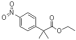 Ethyl 2-(4-nitrophenyl)-2-methylpropanoate molecular structure (CAS 83397-45-9)