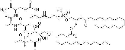 结构式 CAS# 83461-56-7, 米伐木肽