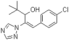 Uniconazole molecular structure (CAS 83657-22-1)