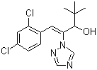 Diniconazole molecular structure (CAS 83657-24-3)