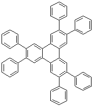 2,3,6,7,10,11-Hexaphenyltriphenylene molecular structure (CAS 836671-27-3)