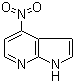 4-硝基-7-氮杂吲哚分子结构 (CAS 83683-82-3)