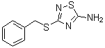 structure of CAS# 83757-08-8, 5-Amino-3-benzylthio-1,2,4-thiadiazole;3-[(Phenylmethyl)thio]-1,2,4-thiadiazol-5-amine