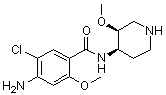 去甲西沙必利分子结构 (CAS 83863-69-8)