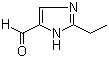 2-乙基-4-甲酰基咪唑分子结构 (CAS 83902-00-5)