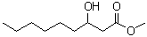 3-羟基壬酸甲酯分子结构 (CAS 83968-06-3)