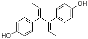 结构式 CAS# 84-17-3, 3,4-二(对羟基苯基)-2,4-己二烯