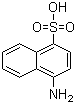 对氨基萘磺酸分子结构 (CAS 84-86-6)