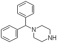 structure of CAS# 841-77-0, 1-(Diphenylmethyl)piperazine;Benzhydrylpiperazine