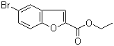 Ethyl 5-bromobenzofuran-2-carboxylate molecular structure (CAS 84102-69-2)
