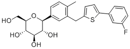 Canagliflozin Impurity 14 molecular structure (CAS 842133-17-9)