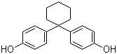结构式 CAS# 843-55-0, 1,1'-双(4-羟基苯基)环己烷; 双酚 Z; 4,4'-二羟基二苯环己烷