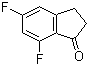 5,7-Difluoro-2,3-dihydro-1H-indene-1-one molecular structure (CAS 84315-25-3)