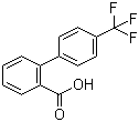 4-(Trifluoromethyl)-2'-biphenylcarboxylic acid molecular structure (CAS 84392-17-6)