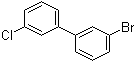 3-Bromo-3'-chloro-1,1'-biphenyl molecular structure (CAS 844856-42-4)
