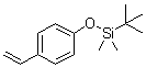4-[tert-Butyldimethylsilyloxy]styrene molecular structure (CAS 84494-81-5)