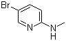 5-Bromo-2-(methylamino)pyridine molecular structure (CAS 84539-30-0)