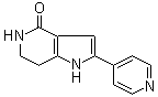 structure of CAS# 845714-00-3, CAY 10572;PHA 767491;  1,5,6,7-Tetrahydro-2-(4-pyridinyl)-4H-pyrrolo[3,2-c]pyridin-4-one