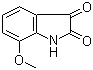 7-甲氧基靛红分子结构 (CAS 84575-27-9)
