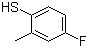 structure of CAS# 845823-04-3, 4-Fluoro-2-methylthiophenol;4-Fluoro-2-methylbenzenethiol