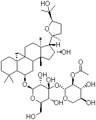 Astragaloside II molecular structure (CAS 84676-89-1)