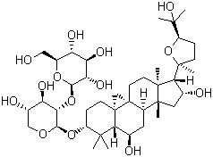Astragaloside III molecular structure (CAS 84687-42-3)