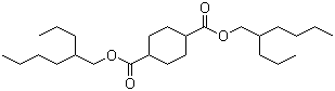 1,4-Cyclohexanedicarboxylic acid bis(2-ethylhexyl) ester molecular structure (CAS 84731-70-4)