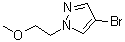 1-(2-Methoxyethyl)-4-bromo-1H-pyrazole molecular structure (CAS 847818-49-9)