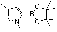 1,3-Dimethylpyrazole-5-boronic acid pinacol ester molecular structure (CAS 847818-79-5)