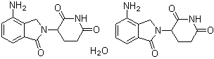 结构式 CAS# 847871-99-2, 来那度胺半水合物