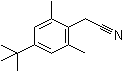 4-tert-Butyl-2,6-dimethylphenylacetonitrile molecular structure (CAS 84803-57-6)