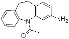 3-氨基-5-乙酰基亚氨基二苄分子结构 (CAS 84803-67-8)