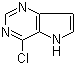 4-Chloro-5H-pyrrolo[3,2-d]pyrimidine molecular structure (CAS 84905-80-6)