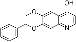7-苄氧基-4-羟基-6-甲氧基喹啉分子结构 (CAS 849217-23-8)