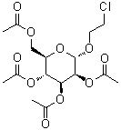 2-Chloroethyl alpha-D-mannopyranoside tetraacetate molecular structure (CAS 849420-02-6)
