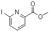 6-Iodo-2-pyridinecarboxylic acid methyl ester molecular structure (CAS 849830-15-5)