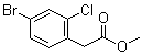 structure of CAS# 849934-94-7, 4-Bromo-2-chlorobenzeneacetic acid methyl ester;(4-Bromo-2-chlorophenyl)acetic acid methyl ester; Methyl 2-(4-bromo-2-chlorophenyl)acetate; Methyl 4-bromo-2-chlorophenylacetate