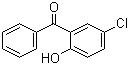 2-羟基-5-氯二苯甲酮分子结构 (CAS 85-19-8)