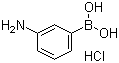 structure of CAS# 85006-23-1, 3-Aminophenylboronic acid hydrochloride