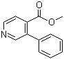 3-Phenyl-4-pyridinecarboxylic acid methyl ester molecular structure (CAS 850162-87-7)