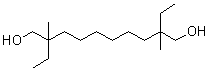 2,9-Diethyl-2,9-dimethyl-1,10-decanediol molecular structure (CAS 85018-63-9)