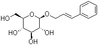 (2E)-3-Phenyl-2-propen-1-yl beta-D-glucopyranoside molecular structure (CAS 85026-55-7)