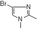 4-Bromo-1,2-dimethyl-1H-imidazole molecular structure (CAS 850429-59-3)