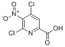 4,6-Dichloro-5-nitro-2-pyridinecarboxylic acid molecular structure (CAS 850544-26-2)